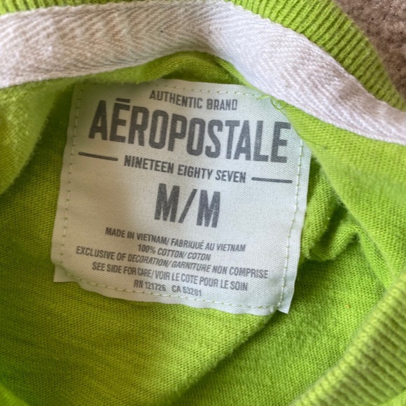 Green Aeropostale shirt - Picture 3 of 3